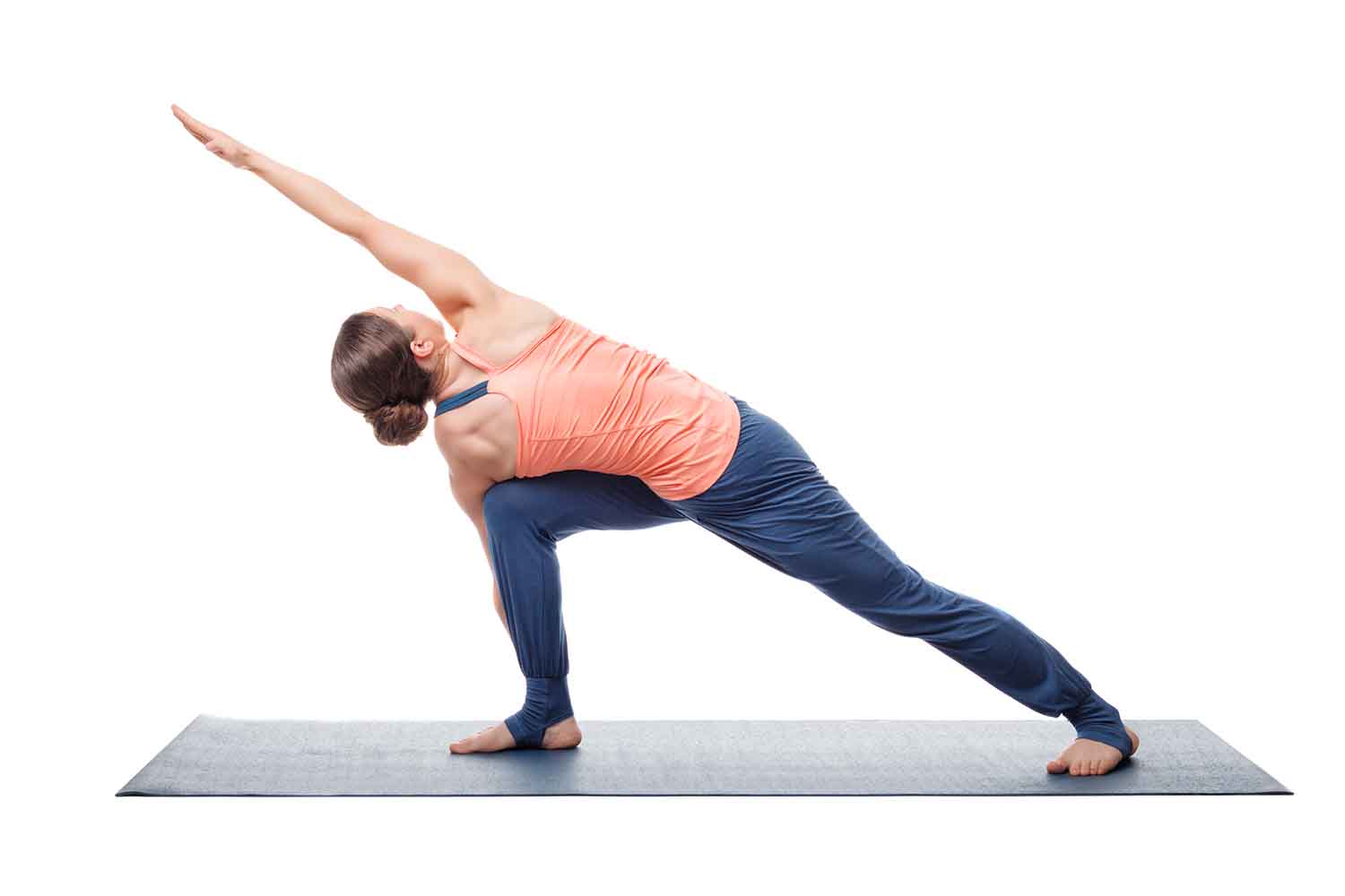 Revolved side angle pose in yoga revolved side angle yoga pose